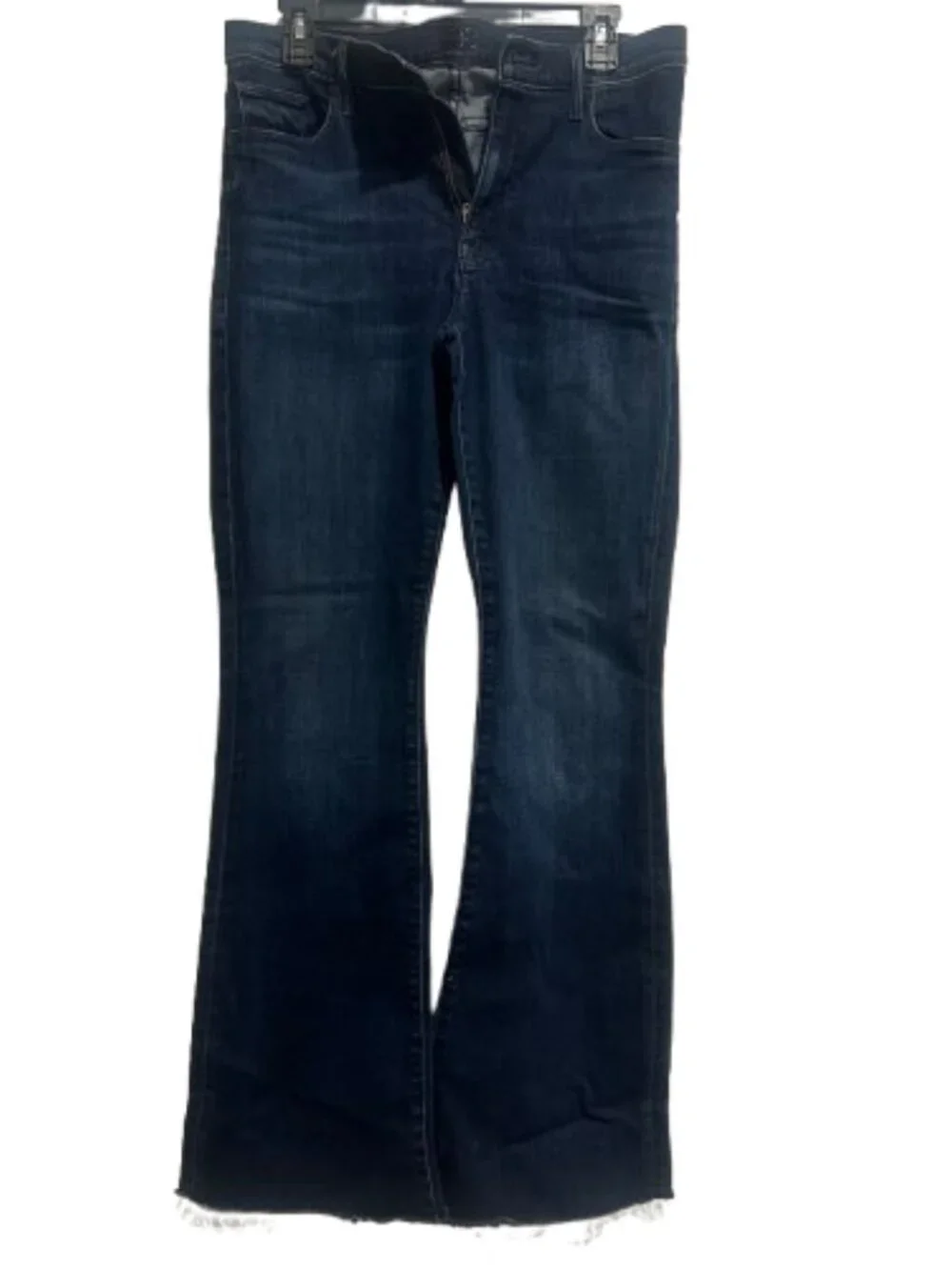 Mother The Weekender Fray in Mint Condition Dark Wash Jeans Women's Size 30